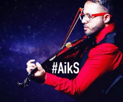 DJ Скрипач Диджей ջութակահար Violin show