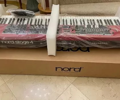 The new Nord Stage 4 88-key stage keyboard