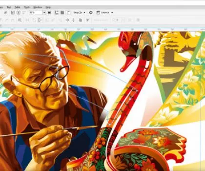 Corel Draw das@ntacner daser usucum / Corel Draw դ
