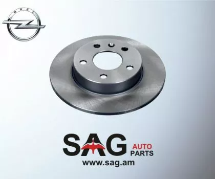 Տոռմուզի Տարելկա Հետևի. Диск тормозной задный OPEL ASTRA G մեքենաների համար