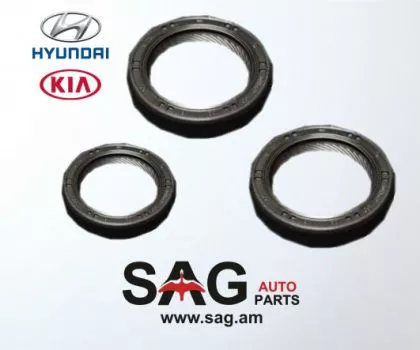 Ծնկաձև լիսեռի խցուկ Сальник коленвала передний HYUNDAI / KIA