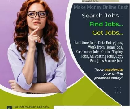 Opening for Online Part Time Job at Universal Info Service