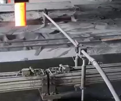 Mold Powder Thickness Detection System