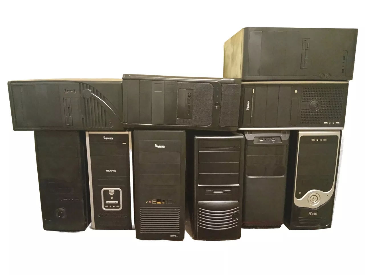 Տարբեր չափսերի համակարգչի քեյսեր