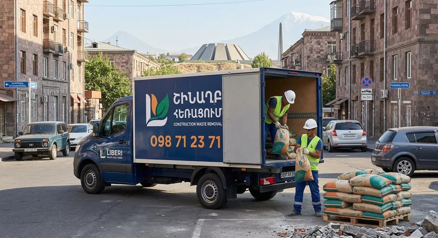 Շինաղբի հեռացում  երևանում  , շինաղբի հեռացման մեքենաններ