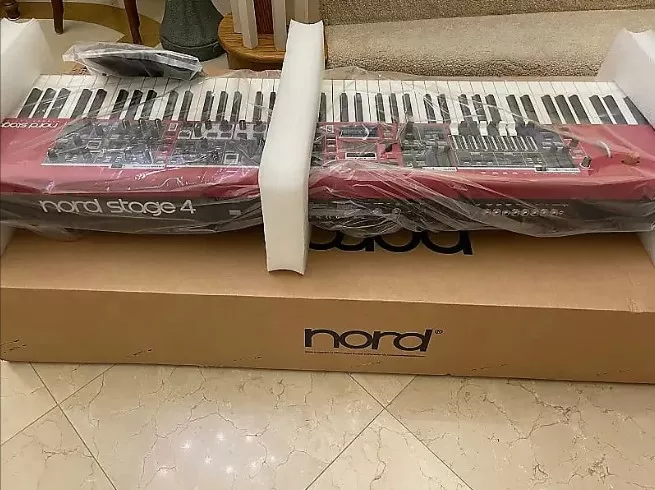 The new Nord Stage 4 88-key stage keyboard