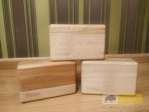Yoga blocks, wooden, top quality.