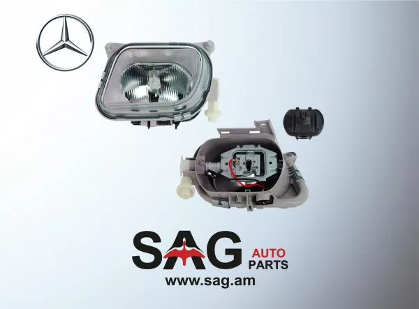 Галогеновые противотуманные фары Mercedes W2