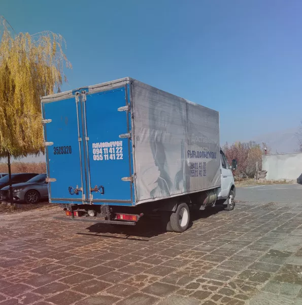 Բեռնափոխադրումներ Բեռնատար Գազել մեծ երկար բարձր