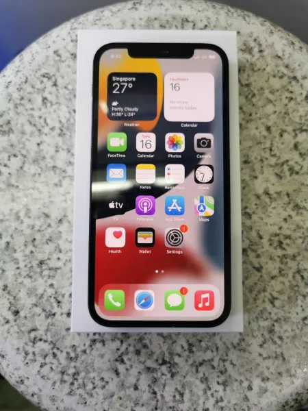 iPhone 12 Mini 64GB նոր վիճակում մարտկոցը 100 տոկոս է Գործարանային վիճակում