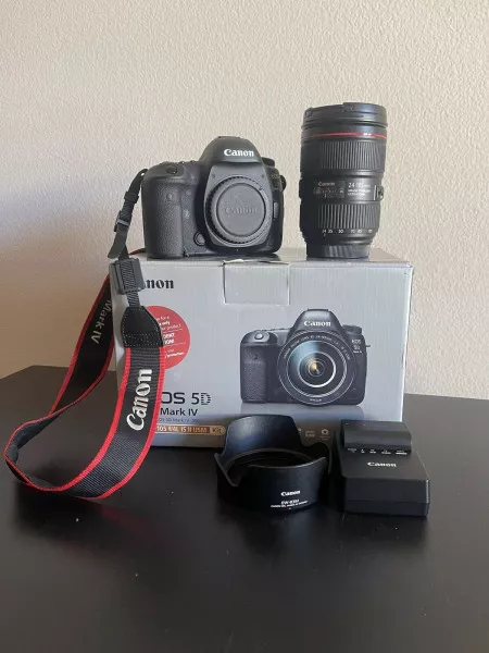.Canon EOS 5D Mark IV DSLR Camera