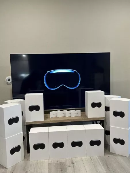 New Apple Vision Pro 1TB,Dual Loop Band + Apple ca