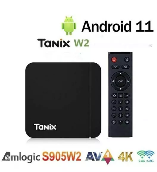 Tanix W2 smart tv box 4k, 4Gb /32Gb 